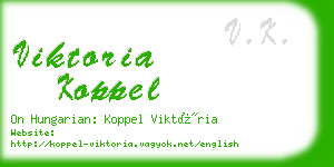 viktoria koppel business card